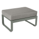 Fermob Bellevie 1-seater ottoman - Grey Taupe